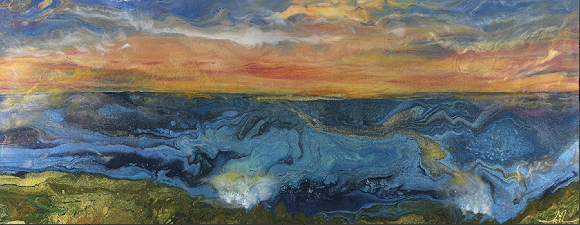 sea spray at the bluff